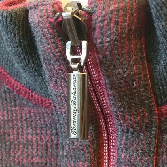 Tommy Bahama Flipshore Reversible 1/4 Zip Sweater - Picture 8 of 12